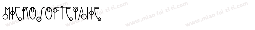 MicrosofteYaHe字体转换