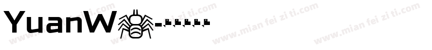 YuanW7字体转换