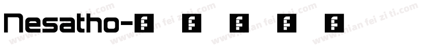 Nesatho字体转换