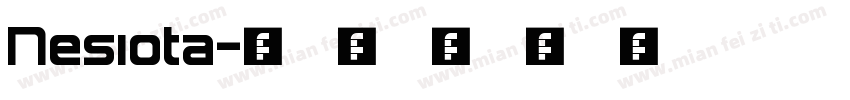 Nesiota字体转换