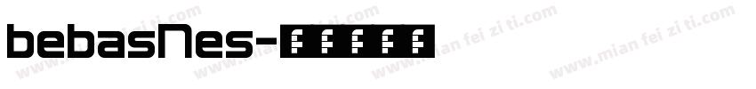 bebasNes字体转换