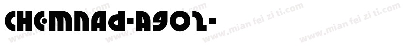 Chemnad-A9o2字体转换