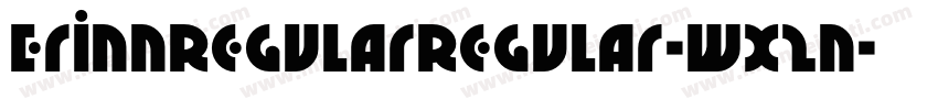 ErinnRegularRegular-wX2n字体转换