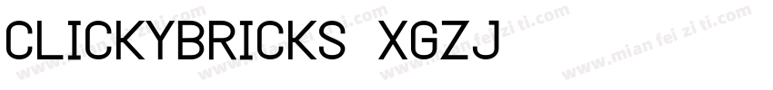 ClickyBricks-xgZj字体转换
