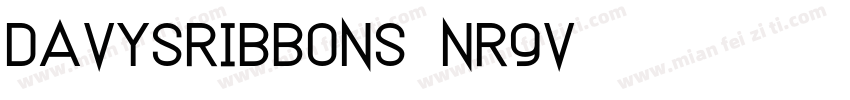 Davysribbons-nR9V字体转换