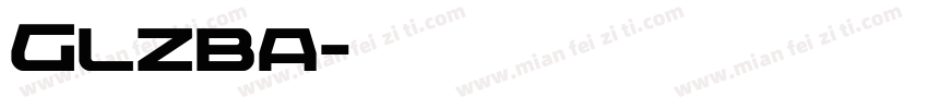 Glzba字体转换