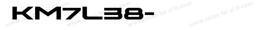 鲁KM7L38字体转换