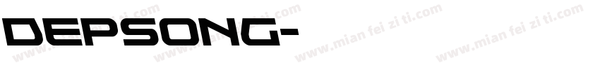 depsong字体转换