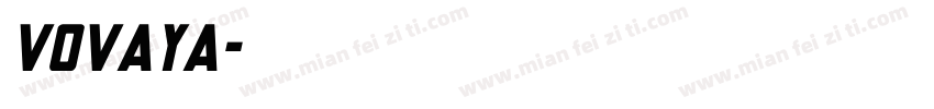 vovaya字体转换