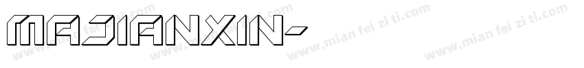 majianxin字体转换