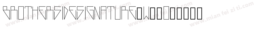 BrothersideSignature-w13o6字体转换