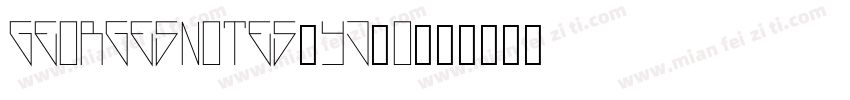 Georgesnotes-YJ1O字体转换