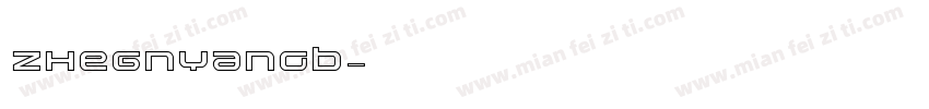 zhegnyanGB字体转换