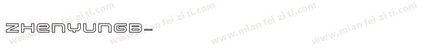 zhenyungb字体转换