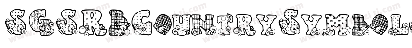 SGSRBCountrySymbols字体转换