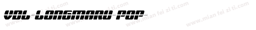 VDL-LongMaru-pop字体转换