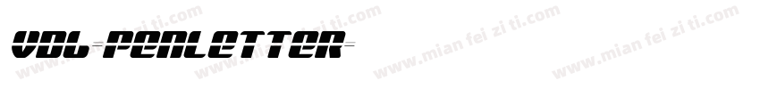 VDL-penletter字体转换