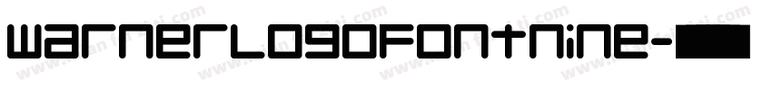 WarnerLogoFontNine字体转换