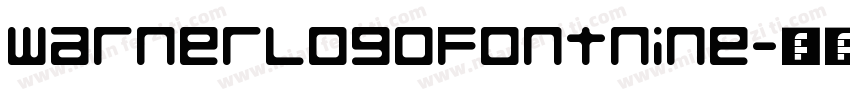 WarnerLogoFontNine字体转换