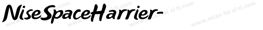 NiseSpaceHarrier字体转换