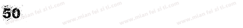 50regulare字体转换