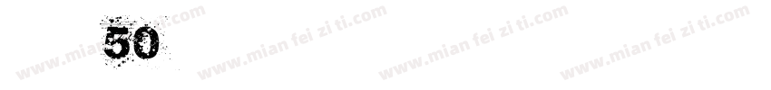 regular50字体转换