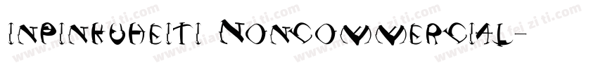 inpinkuheiti_Noncommercial字体转换
