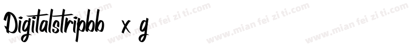 Digitalstripbb-6x8g字体转换