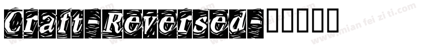 Craft-Reversed字体转换