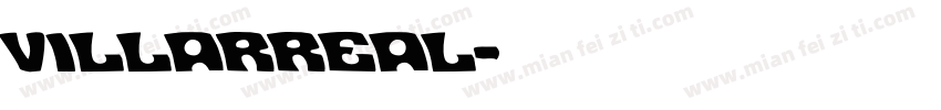 Villarreal字体转换