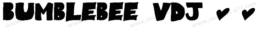 Bumblebee-5Vdj字体转换