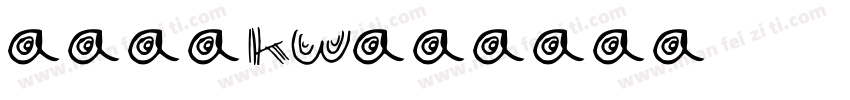 华仪中黑kw字体转换
