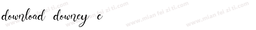 download.downey.c字体转换