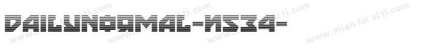 DailyNormal-n5e4字体转换
