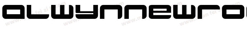 alwynnewrounded字体转换