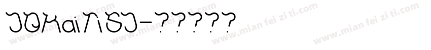 JQKaiTiSJ字体转换