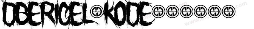 DbeRigel-KOde字体转换