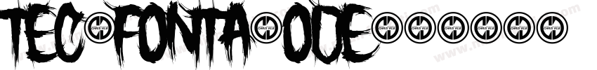 TEC-FONTA-ode字体转换