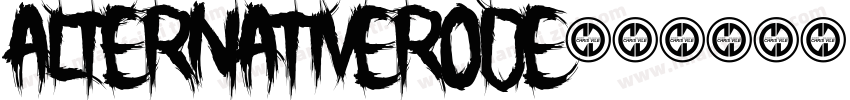 alternativerode字体转换