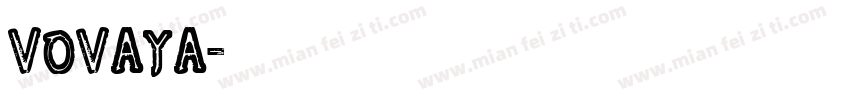vovaya字体转换