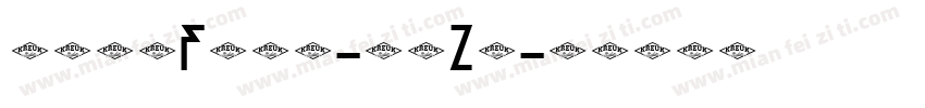 Boatfont-r5z7字体转换