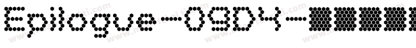 Epilogue-09D4字体转换