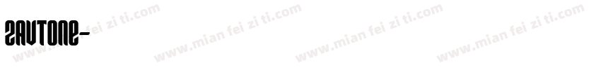 ZavTone字体转换