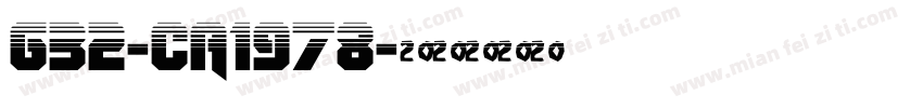 632-CA1978字体转换