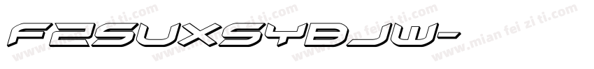 FZSUXSYBJW字体转换