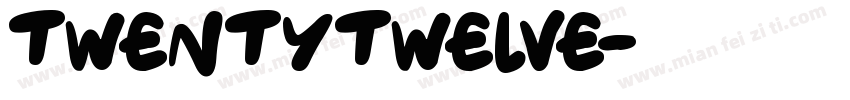 Twentytwelve字体转换