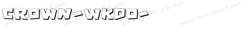 Crown-WKDO字体转换