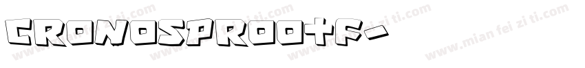 cronosprootf字体转换