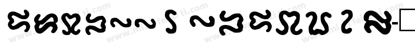 SicretPERSONAL字体转换