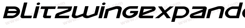 BlitzwingExpandedItalic-8wRz字体转换
